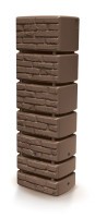 Esővíztartály TOWER BRICK barna 350 L